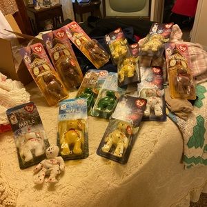 Ty Beanie Baby Britannia The Bear Rare McDonald’s international Collection 1999